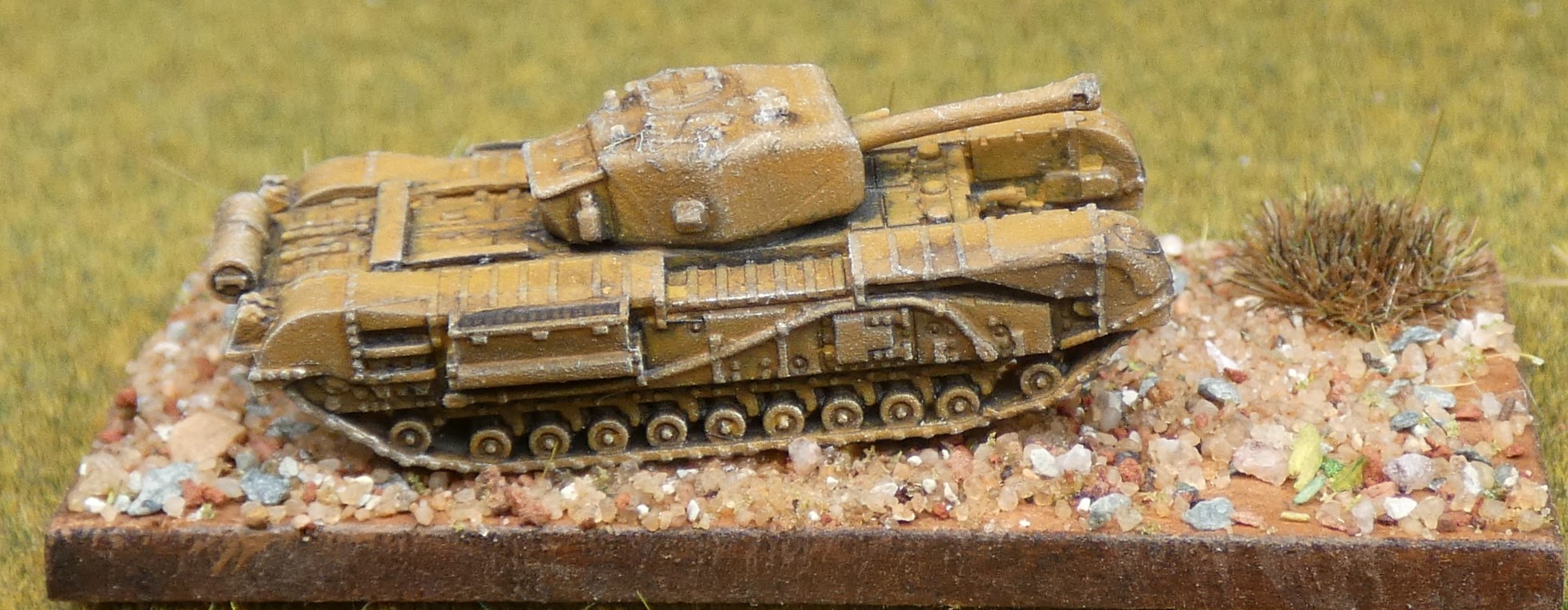 BS0016 Churchill MK IV Cast turret 75mm QF up armoured